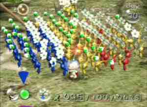 A hundred Pikmin!
